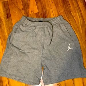Men Jordan’s sweat shorts, size XXL